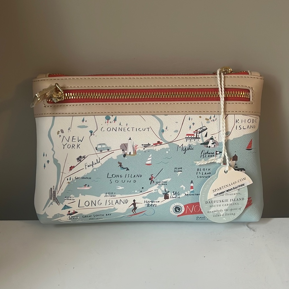 NWT Spartina - Northeastern Harbors Scout Wristlet